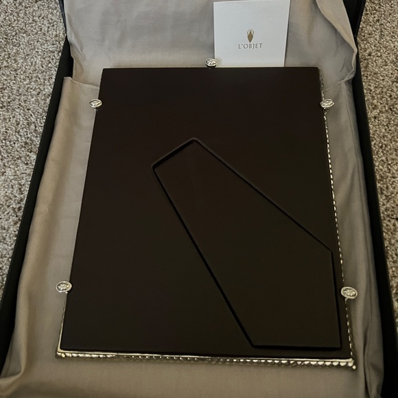 L'Objet Elegant Silver Rope Frame - Picture 2 of 10